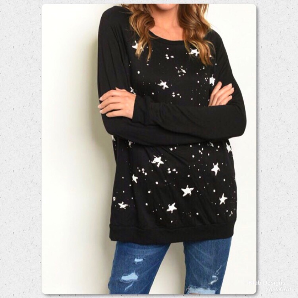 🛍LAST 1! Seeing ⭐️ Stars! Oversized Sweatshirt! - Picture 6 of 8